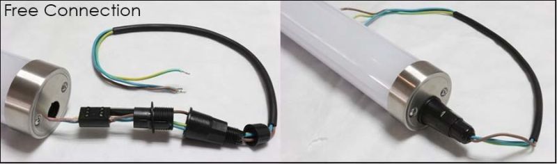 IP69K Round Waterproof Light for Carwash, Food Industrial Factory