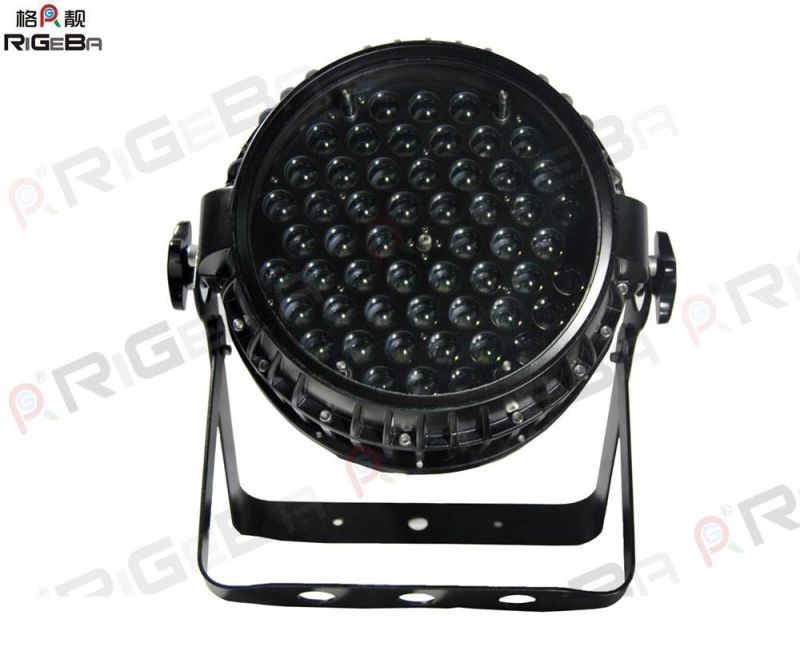 54LEDs 3W RGBW Outdoor Focus Die-Cast Aluminum PAR Light