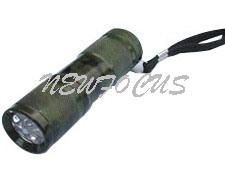 9LED Aluminium Flashlight (Y-H0906)