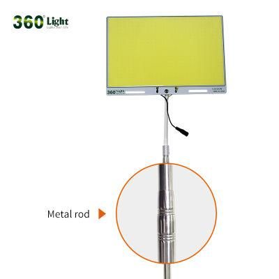 360 Light 160W 15687lm COB Telescopic Fishing Rod LED Light for Outdoor Road Trip Picnic BBQ Camping