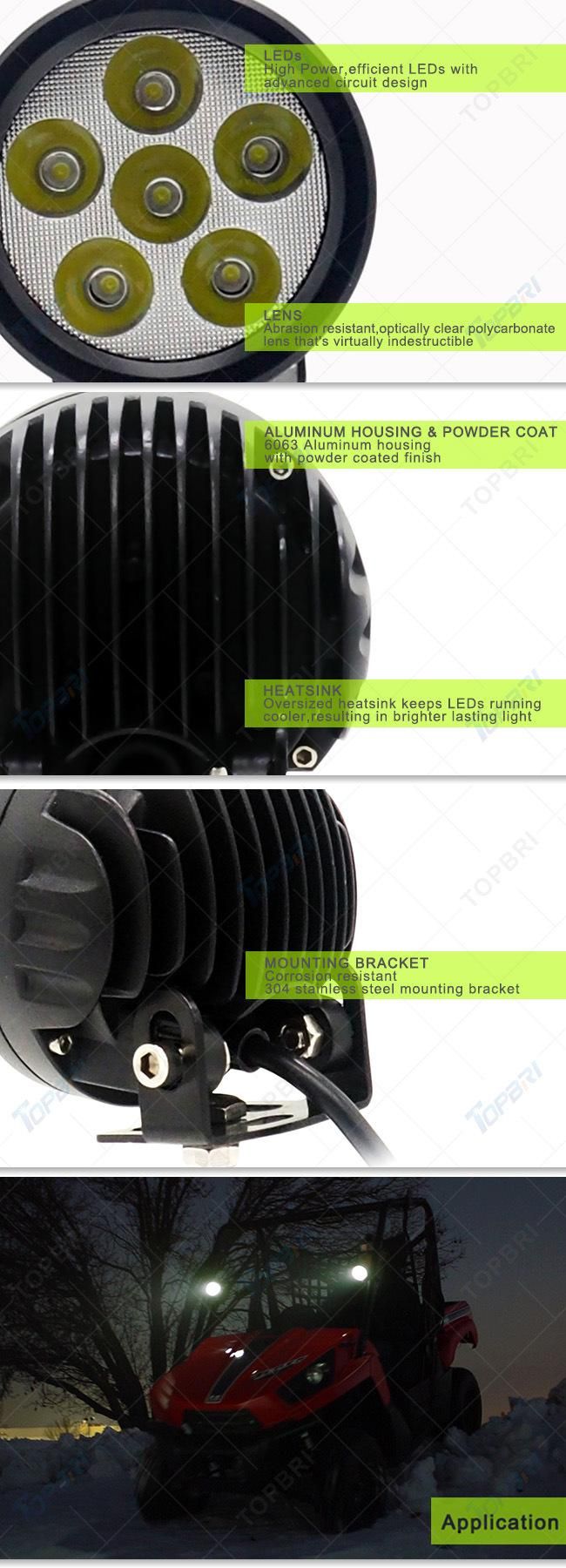 3.5" 18W Waterproof CREE LED Driving Auto Light for Truck