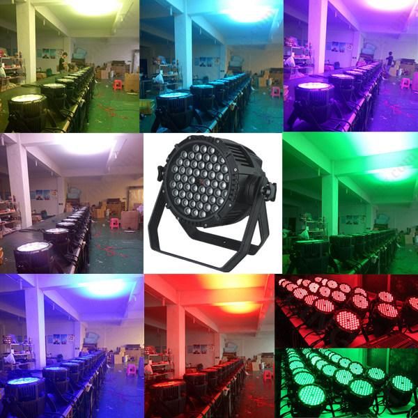 54X3w RGB 3in1 IP65 Waterproof LED DMX 512 PAR Can