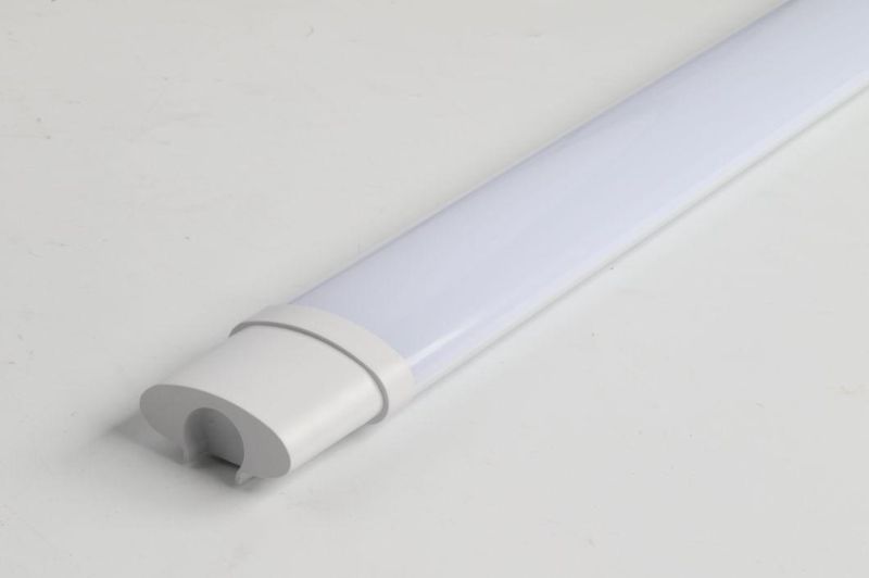 Slim LED Triproof Lamp Fitting IP65 2FT 4FT 5FT 6FT with Emergent Kiting and Sensor