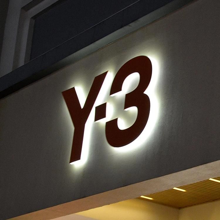 Acrylic Retail Store Advertising Display Signs Back Lit Channel Letter