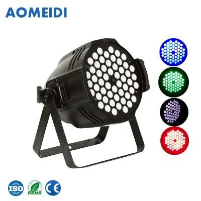 Guangzhou 54PCS 3W LED RGB 3in1 Stage PAR Light