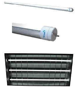 18W, 1800lm, 1.2m Length, AC85V-265V 3000K-6000K, 50000hrs-5 Years Guarantee, LED Tube Light