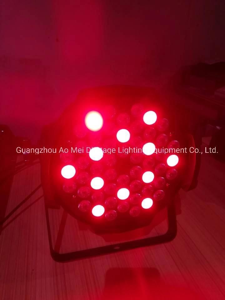 RGBW Mixing 54PCS 3W LED PAR Lights Wedding Stage Lighting