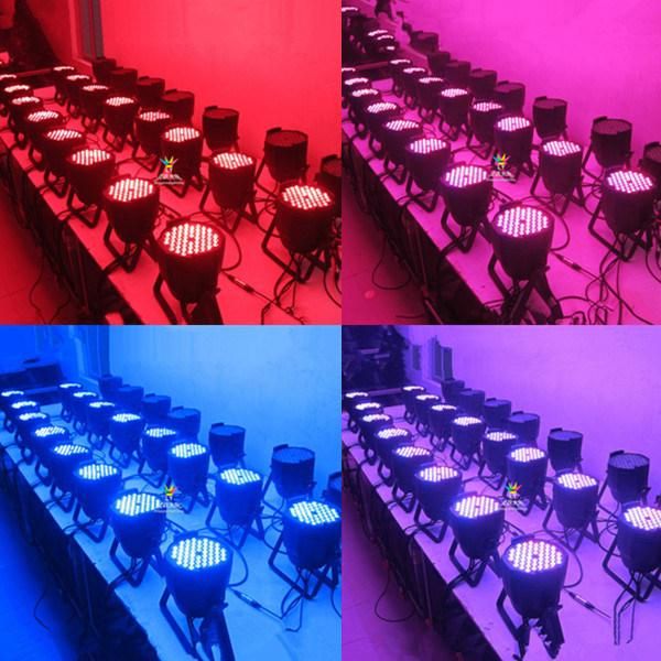 Indoor DMX 54X3w RGB 3in1 PAR Can LED Stage Lighting