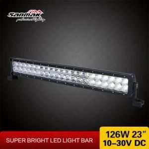 23inch 126W Spot Flood Beam 4X4 ATV Jeep 12V LED Light Bar