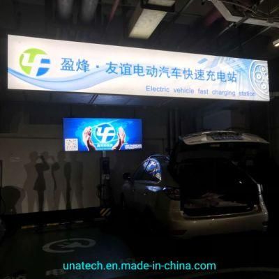 Poster Frameless Aluminium LED Supermarket Media Backlit Banner Display Signage Hanging Light Box