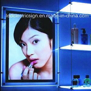 A4 Doubled Side LED Acrylic Frame for Cosmetics