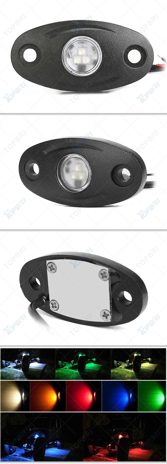 2inch 24V 9W Mini White LED Work Light for Boat