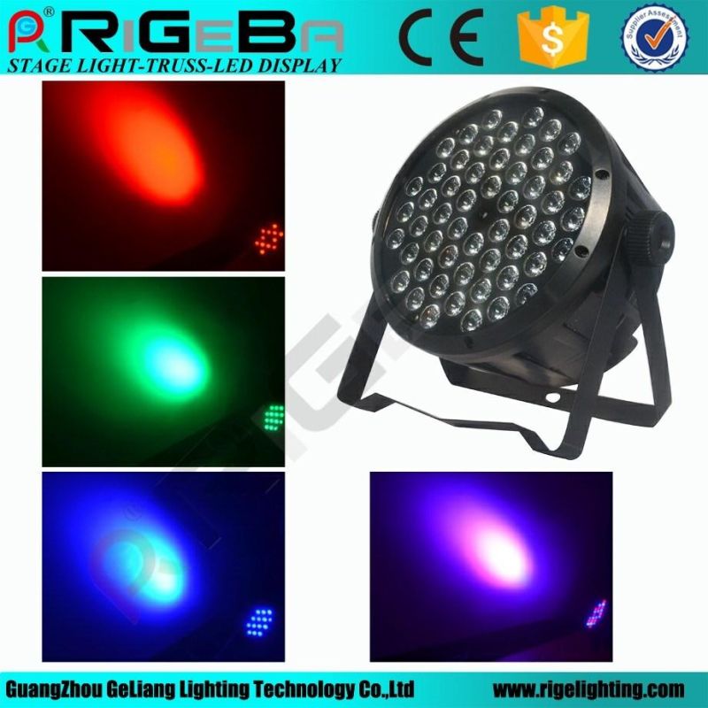 Economic 54LEDs 1W RGBW Wash DMX Control LED PAR Can Light