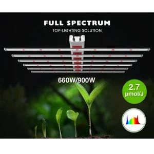 Daisy Chain Indoor LED Grow Light Red Quantum Bar LED Grow Light Dimmable