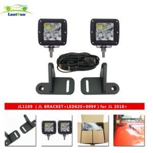 a Column Lamp Use DC9-30V IP68 Waterproof LED Work Pods Offroad LED Work Light for Car