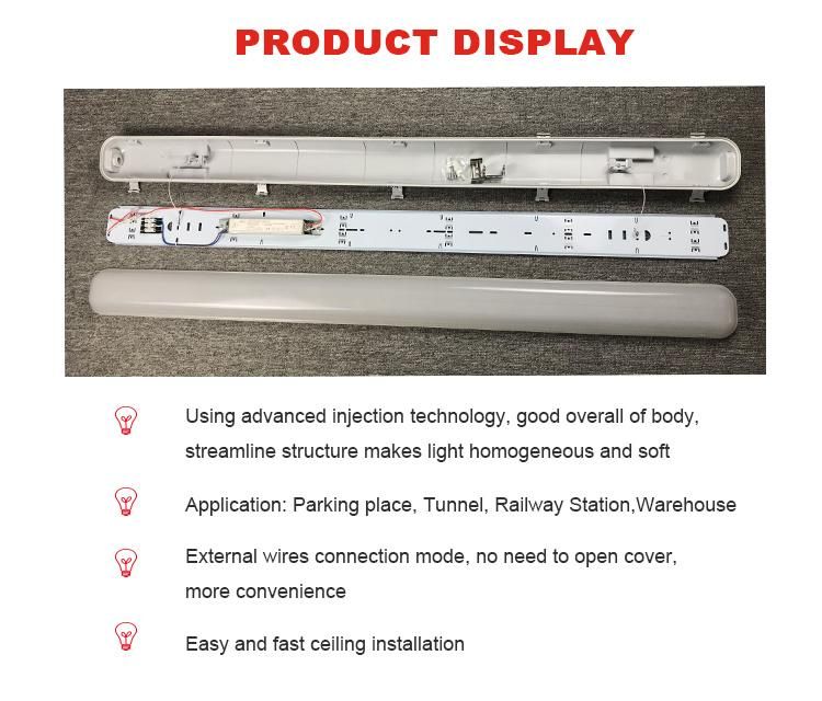 600mm 1200mm 1300mm LED High Power Linear Trunking Light