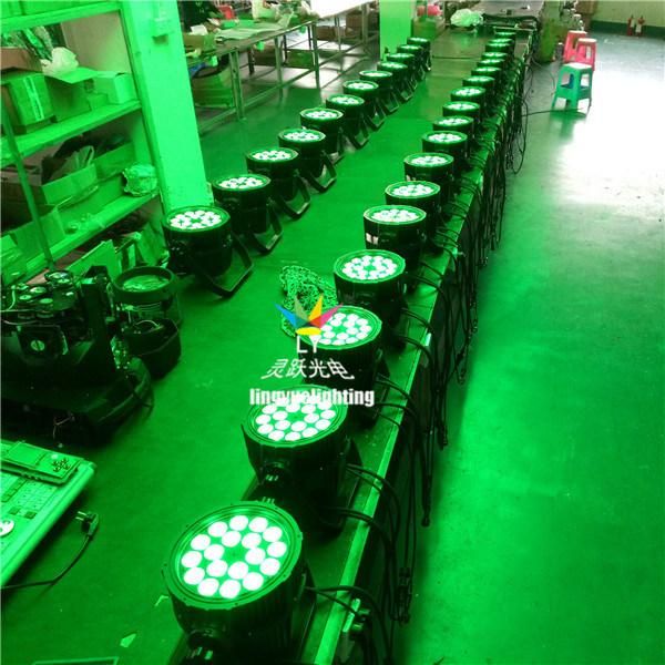 DMX Stage 18X18W Outdoor Waterproof LED PAR Light