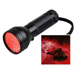 51 LED Outdoor Night Hunting Torch Light Red LED Aluminum Alloy Tactical Flashlight