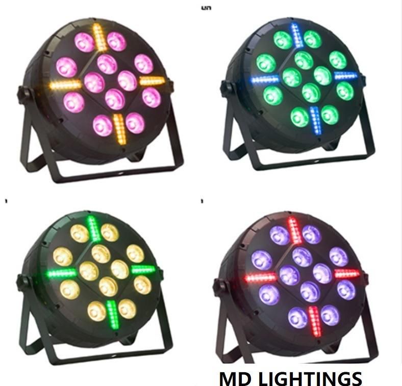 12PCS LED Plastic PAR Light