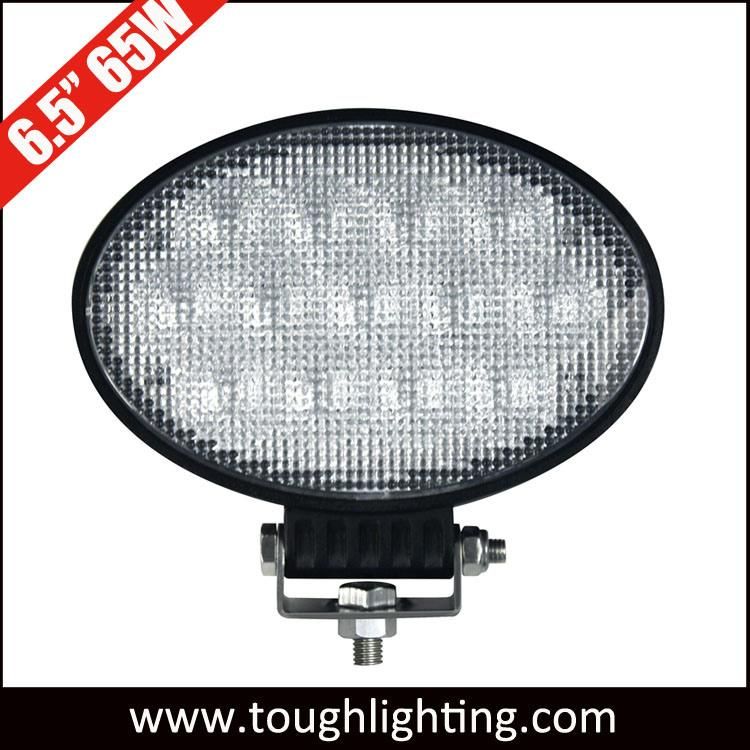 EMC Approved 6.5inch 65W Oval CREE LED Tractor Working Lamp