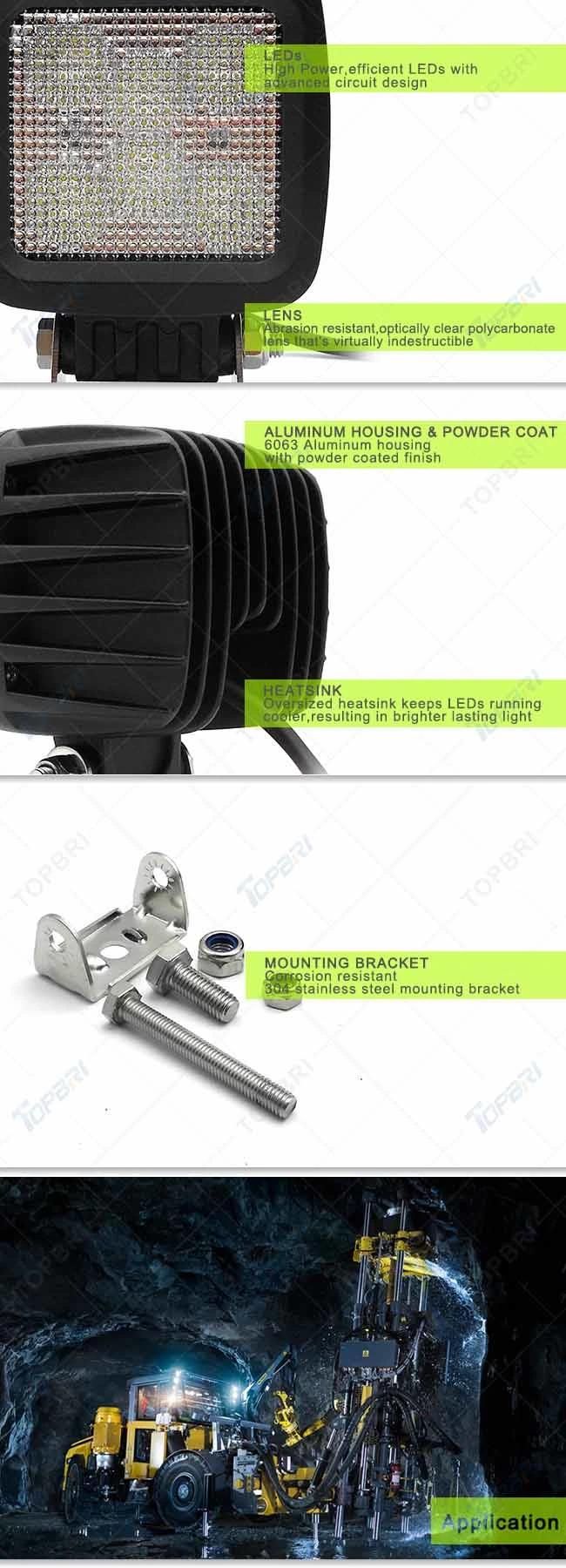 Auto Parts Heavy Duty 9-32V Crees 30W LED Truck Light