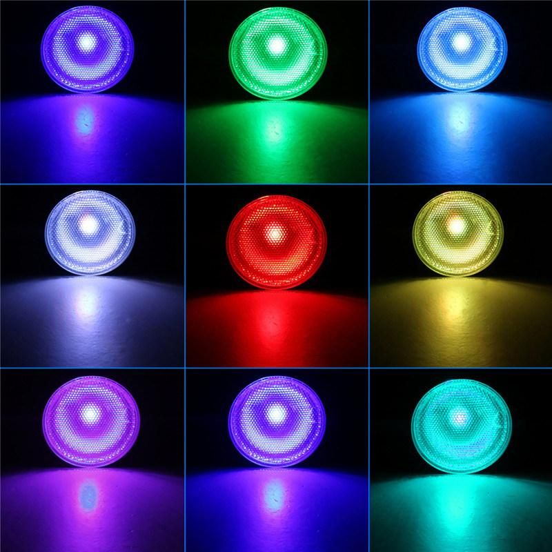 Waterproof RGB Alu+Glass LED Garden Light Lamp PAR38 18W E26/E27