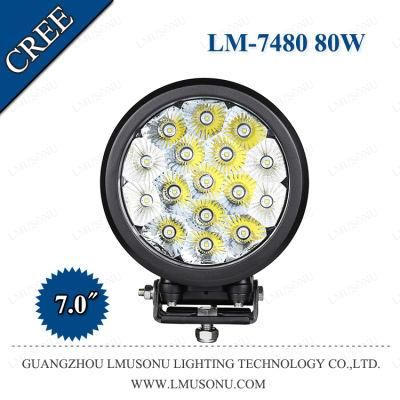 7.0 Inch 5W CREE Combo LED Driving Light 80W