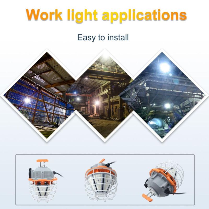100W High Efficiency LED Temporary Work Light for Outdoor Use