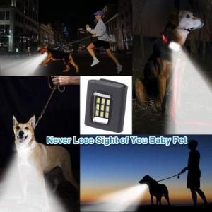 Safe Pet Traction Nylon Rope Hand Gridlock LED Retractable Dog Leash with Light