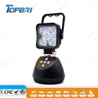 Portable 15W Auto LED Rechargeable Flood Working Light