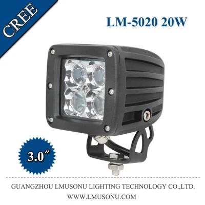 20W 3inch LED Truck Work Lights Flood Light LED off Road Light