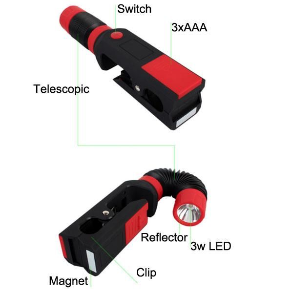 Portable Rechargeable Magnet LED Working Light