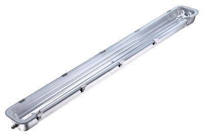 LED Triproof Light Stainless Steel Housing IP65 Single Double Fluorescent