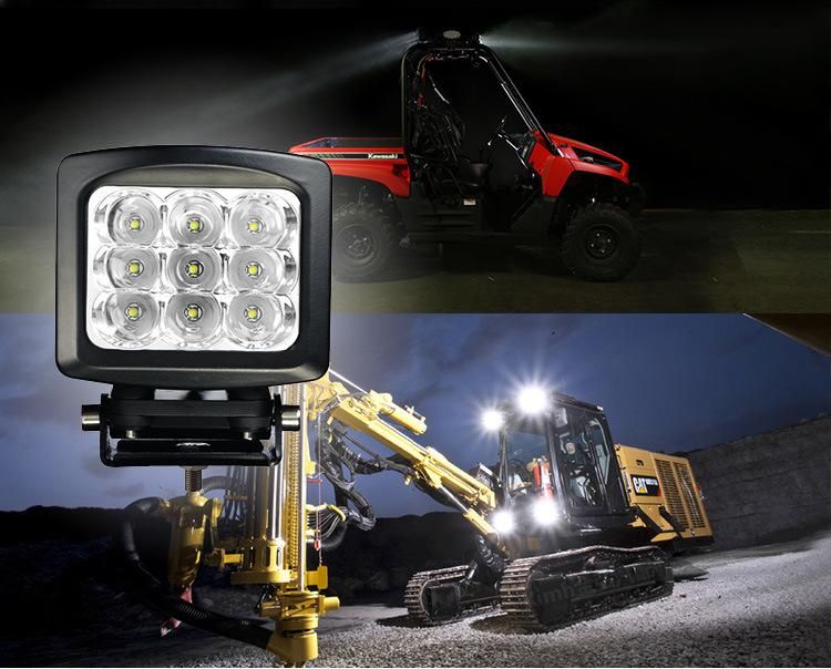 5.3 Inch 90W 10-30V LED Headlight LED Work Light Front Bumper Light Grille Light for 4X4 off-Road Auxiliares Auto Moto Alta Baja Faro LED