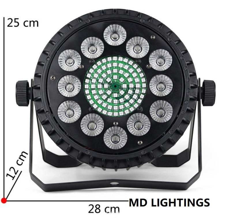 12PCS LED Strobe PAR Light