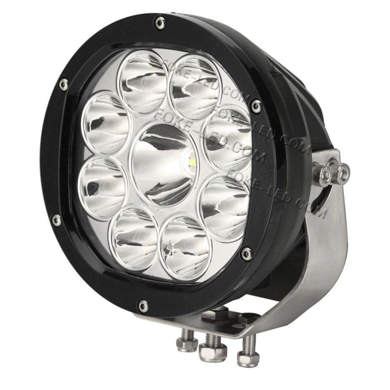 High Lumens 24V 9 Inch 90W Heavy Duty LED Driving Spotlight