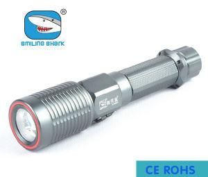 High Quality LED Flashlight Automatic Zoom Torch