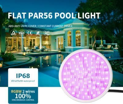 18W ABS IP68 Structure Waterproof Synchronous Control RGBW LED Underwater Swimming Pool Light