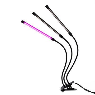 LED Growlight 24W 36W 60W 3 Lighting Modes 9 Level Dimmable with Tripod for Grow Tent Hydroponics