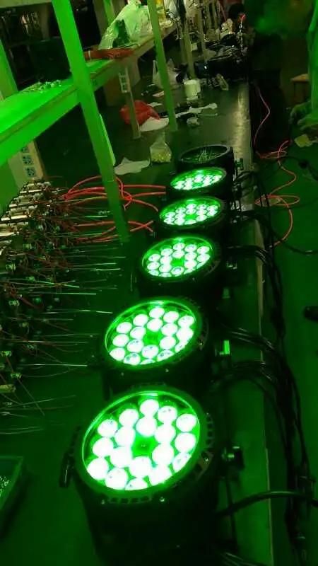 Full Color 6in1 18*10W DMX512 IP65 Zoom Waterproof LED PAR Light