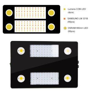 New Design Original Lumens Samsung Osram LED 1000W COB Grow Light with No Fan and Noise with 2 Switch