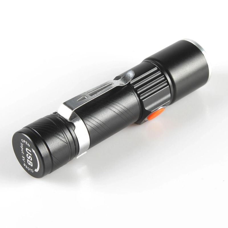 Yichen Aluminum Zoomable & Rechargeable LED Flashlight