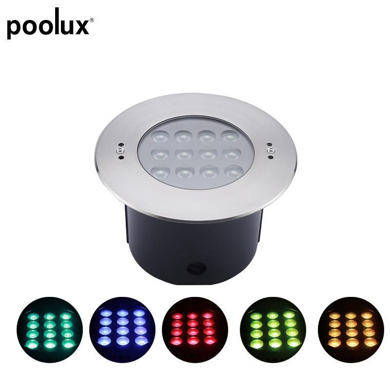 2022 Poolux High Power 36W 18W IP68 Recessed Underwater LED Swimming Pool Light