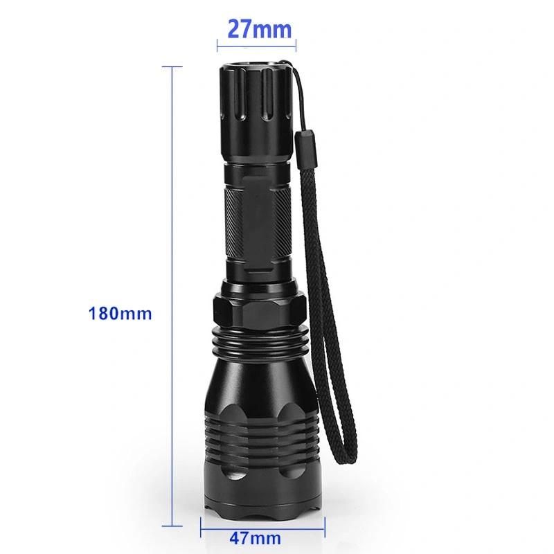 Tail Button Green Light Hunting Tactics LED Torch Flashlight