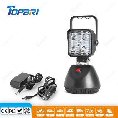 15W LED Rechargeable Work Light with Stand for Convenience