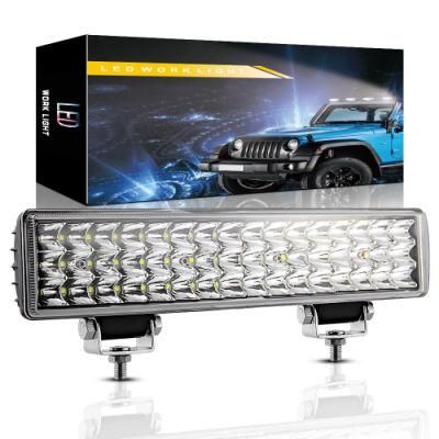 Dxz 12inch 48LED Work Light Bar Triple Row 12V 24V Car Light for Tractor Boat off Road 4WD 4X4 Truck SUV ATV Driving Lamp