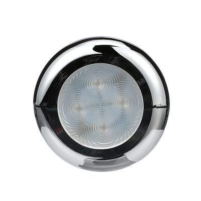 Flush Mounting Waterproof 12V Boat Puck Marine LED Ceiling Light for Yacht