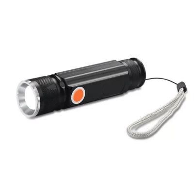 USB COB Rechargeable Flashlight Mini High Power Aluminum Alloy 10W T6 LED Tactical Flashlight Torch with Magnet