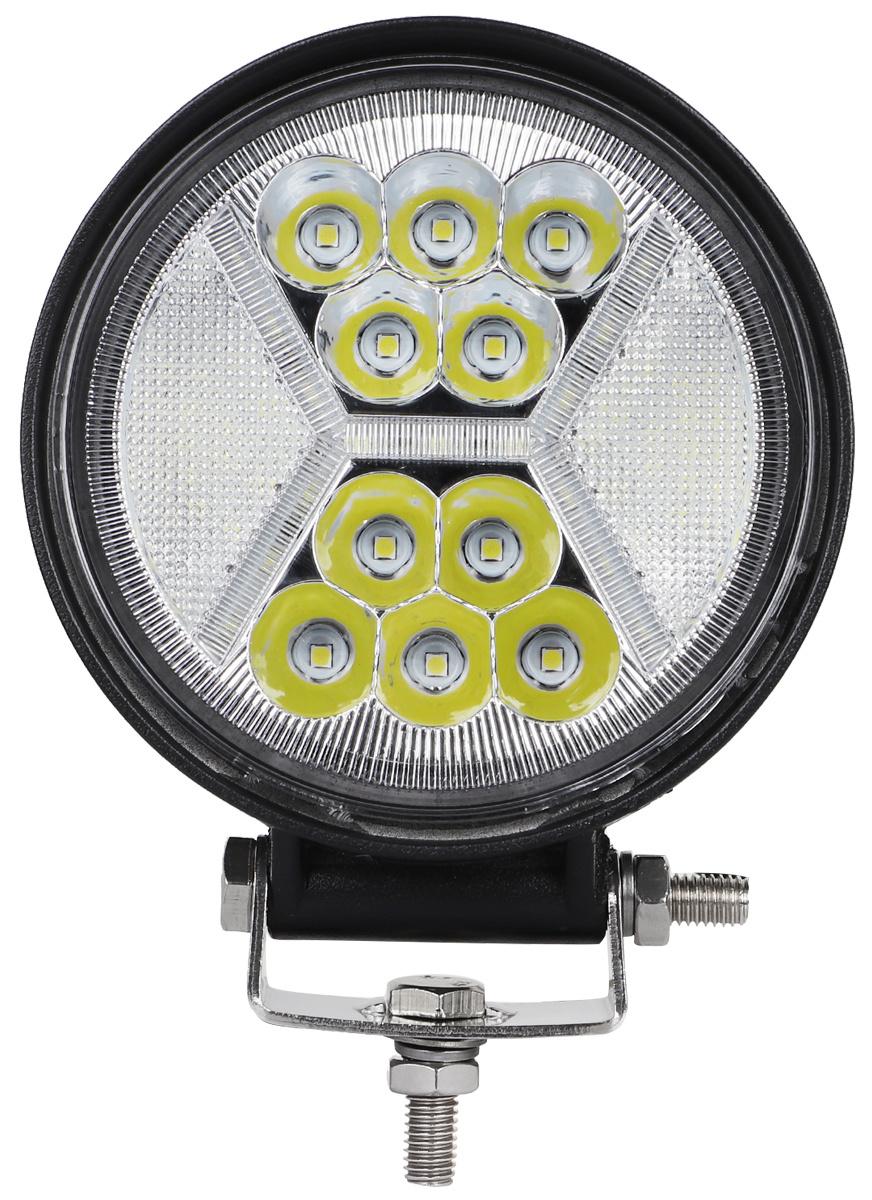 Lmusonu New Model 4.3 Inch 36W 4124yp Round LED Work Driving Light with White DRL Lamp Combo Beam Waterproof IP67