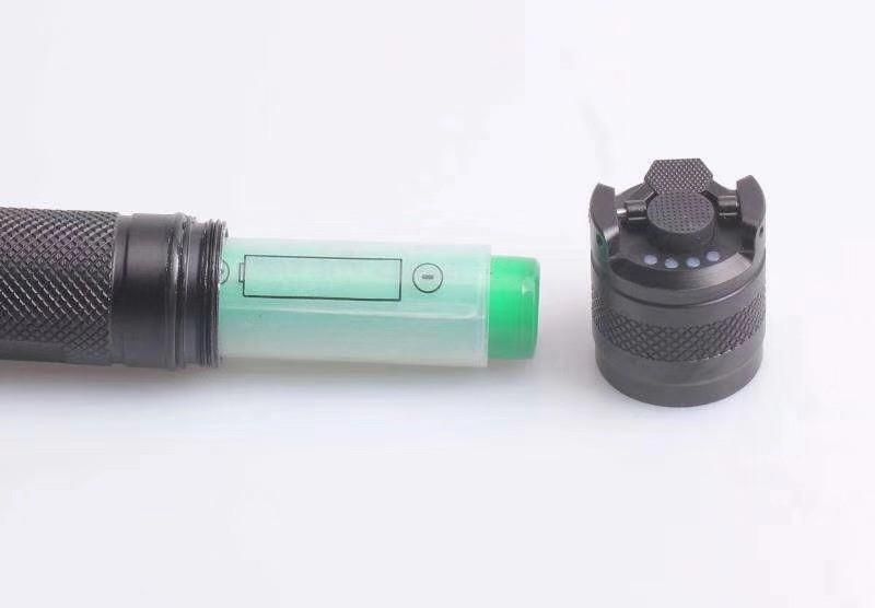 New! High-End Police Flashlight Battery Indicator IP67 USB Charging LED Flashlight